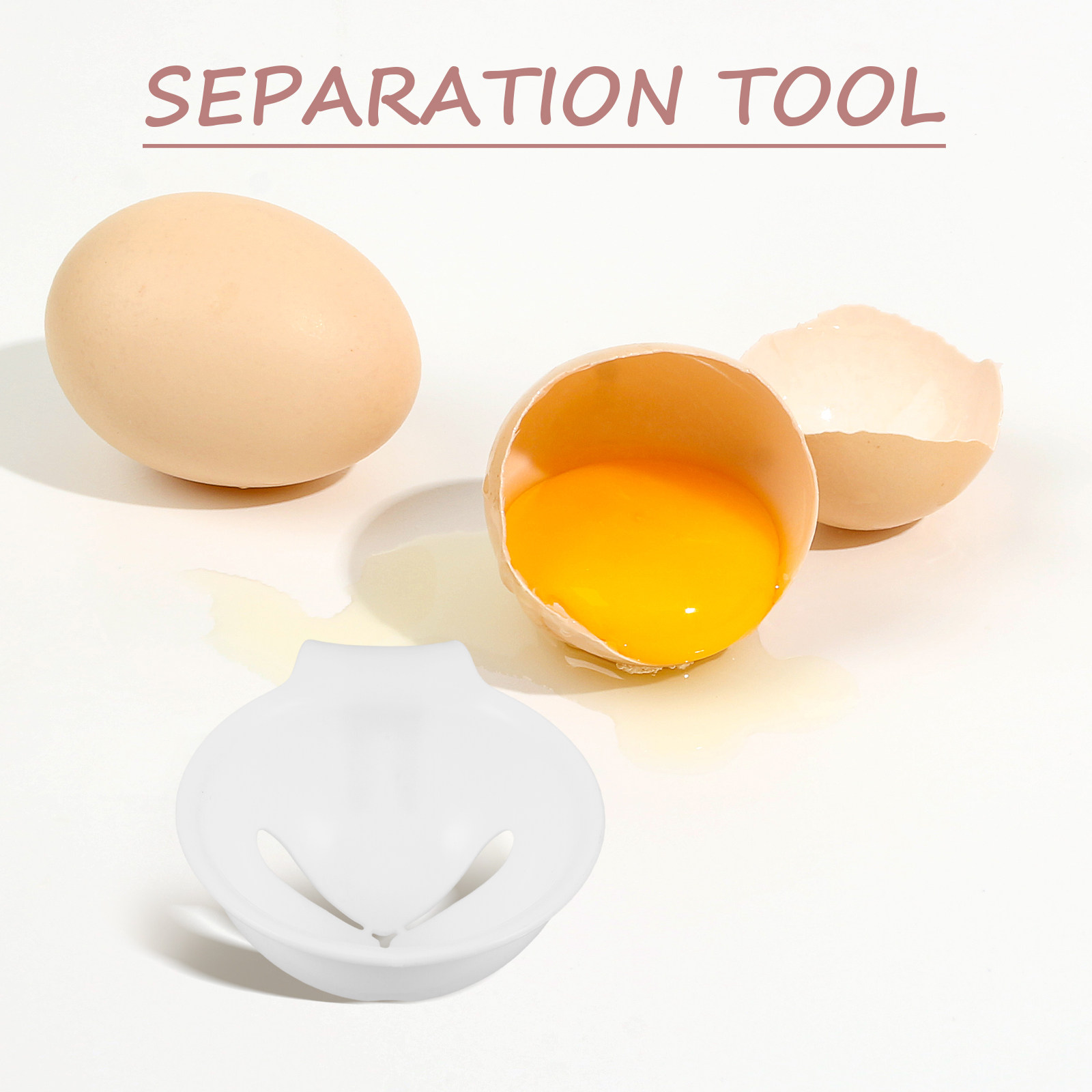 Kitchen Gadgets Save Time - Separator białka i żółtka, plastikowy gadżet