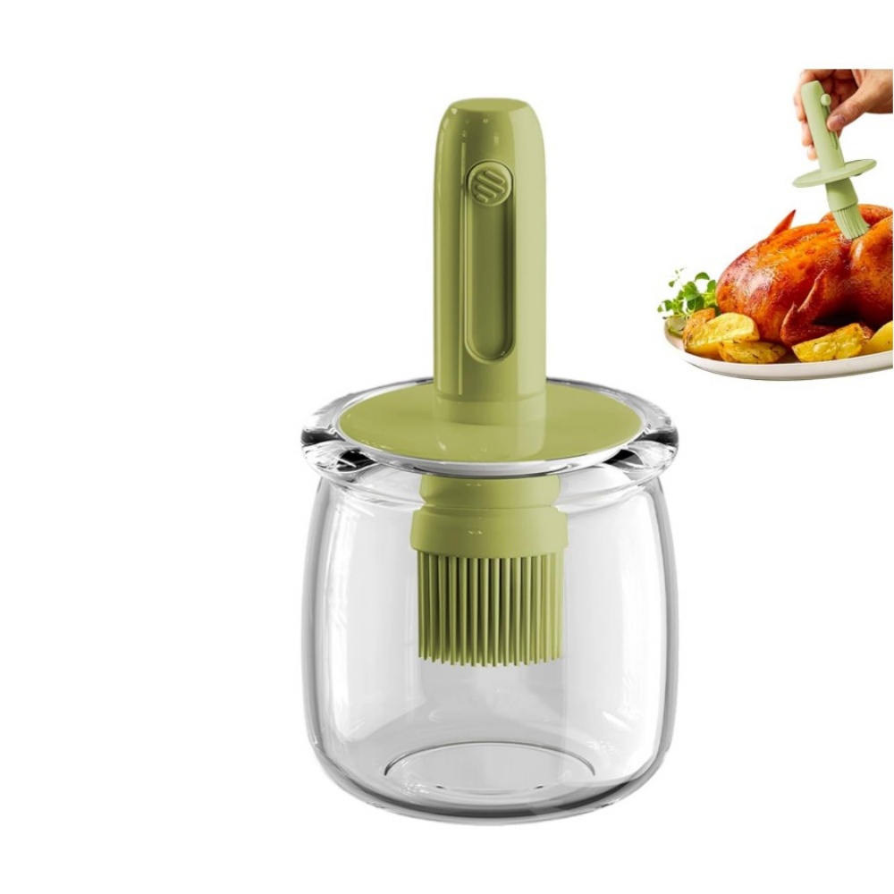 Kitchen Gadgets Dispenser Brush Holder - Dozownik oleju kuchennego, lekka butelka na