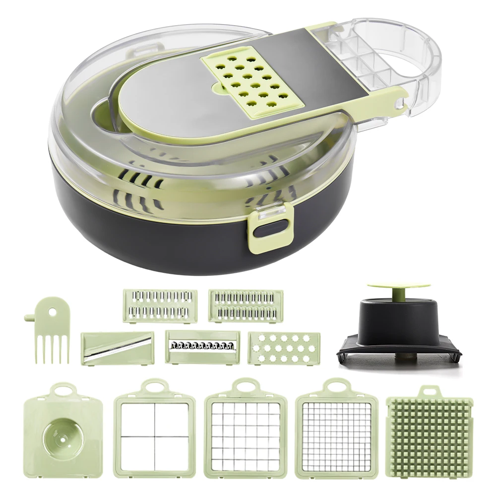 Kitchen Gadgets Save Time - Rozdrabniacz do warzyw z pojemnikiem Wielofunkcyjny
