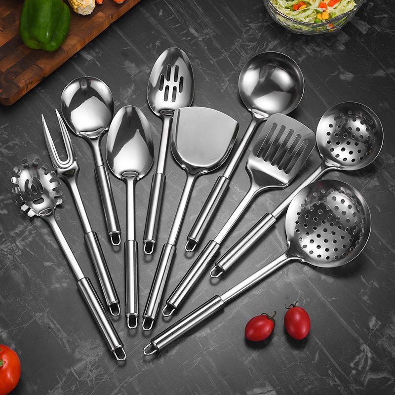 Kitchen Gadgets Under 100 - Wytrzymały zestaw szpatułek ze stali nierdzewnej