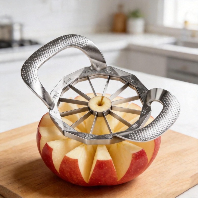Apple Corer Slicer - Krajalnica do jabłek, 8/12-ostrzowa, bardzo duża