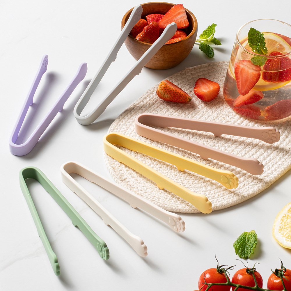Kitchen Gadgets And Equipment - Urocze szczypce do żywności z silikonu