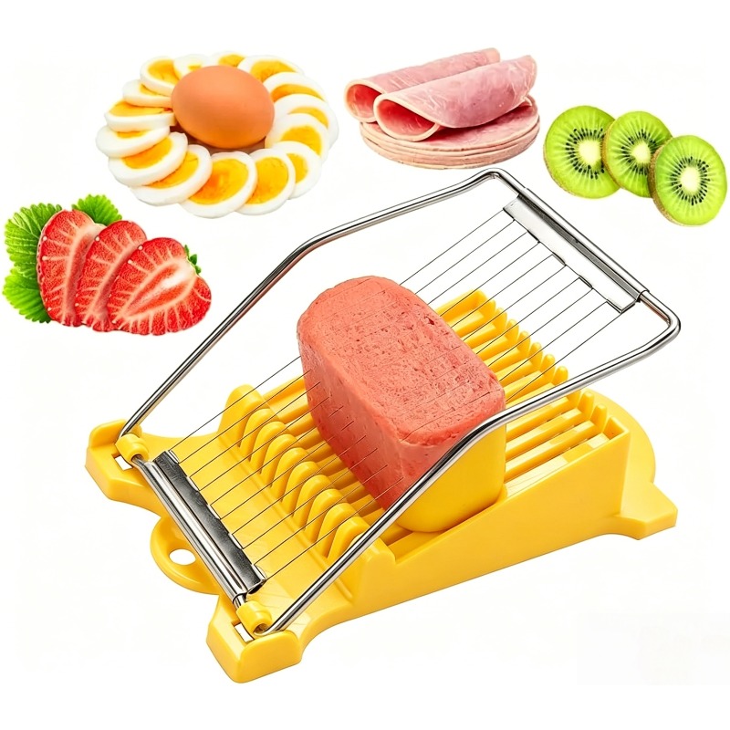 Kitchen Gadgets Cutting Tools - Krajalnica do szynki ze stali nierdzewnej,