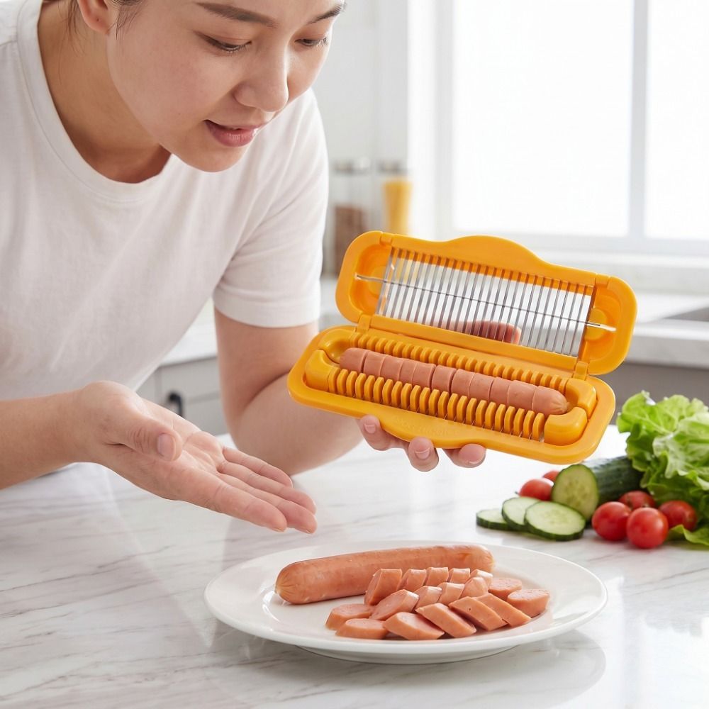 Kitchen Gadgets Save Time - Kreatywna krajalnica do szynki ze stali