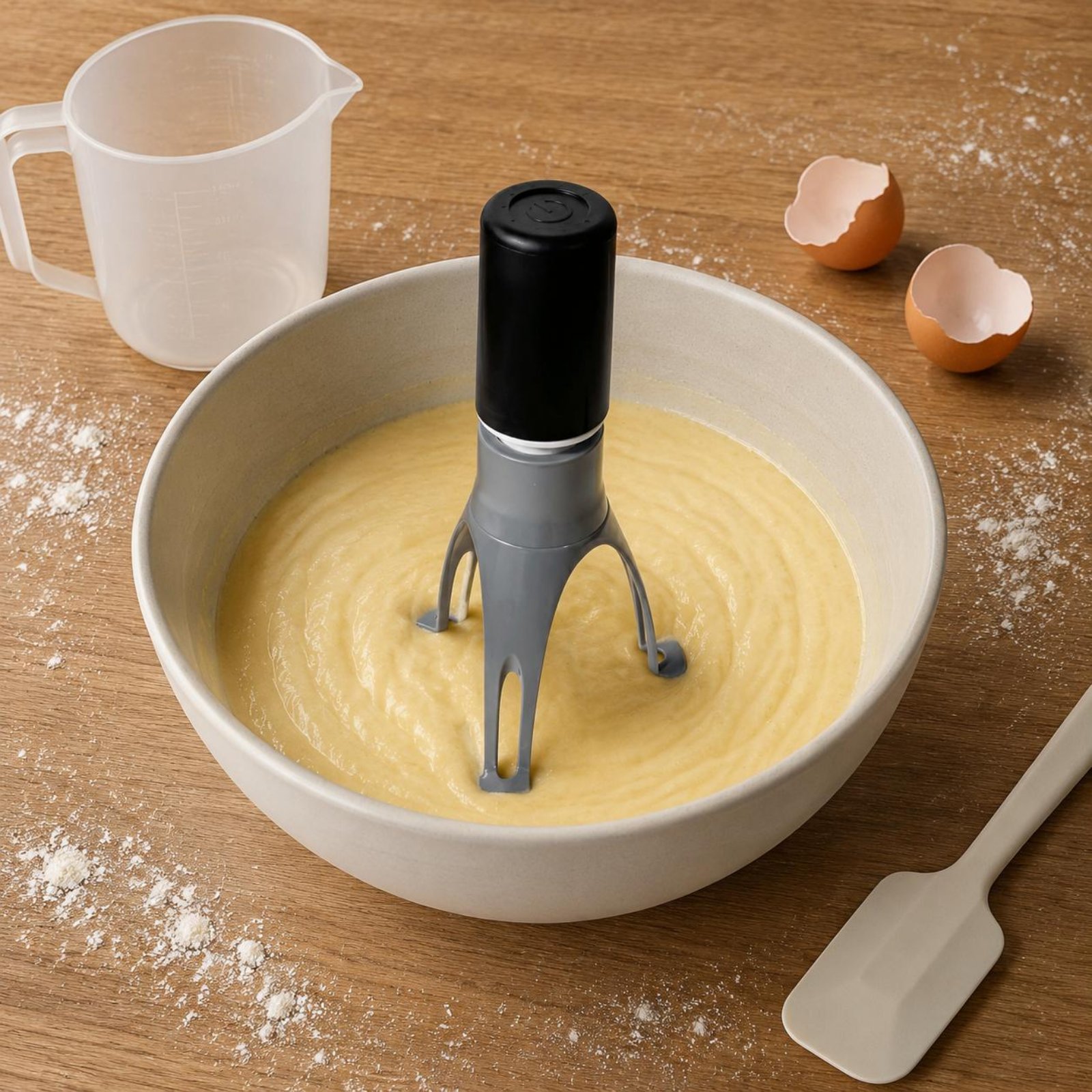 Kitchen Gadgets And Equipment - Automatyczny trójkątny mieszadło - Elektryczna trzepaczka