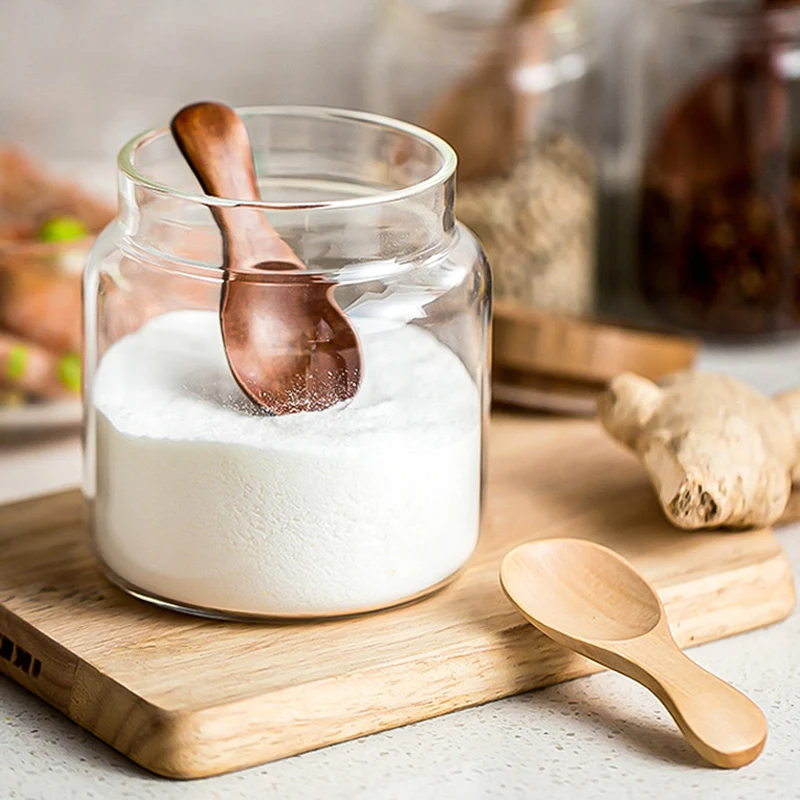 Kitchen Gadgets For Small Kitchens - 4Pcs Mini Drewniane Łyżki Mała Kuchnia