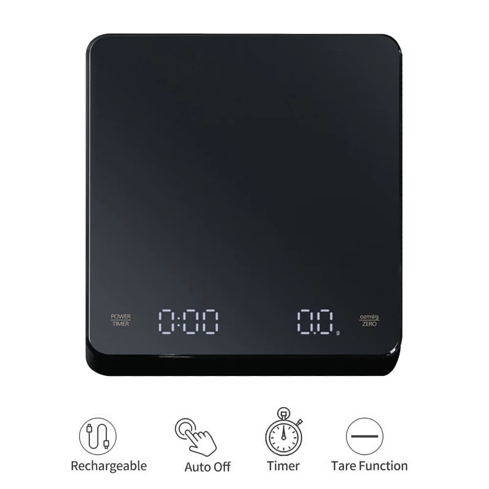 Kitchen Timer Digital - Cyfrowa waga do kawy z timerem,