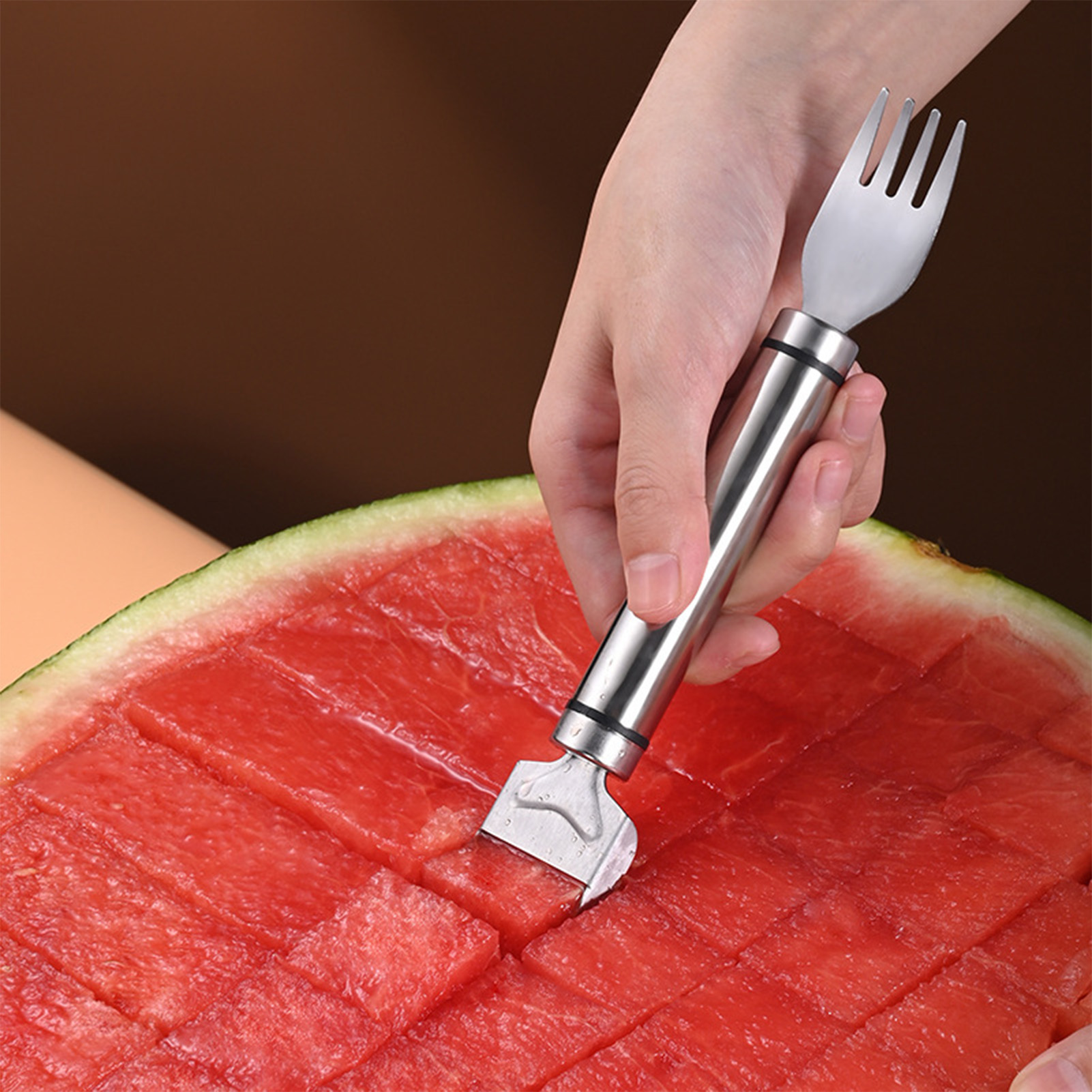 Kitchen Gadgets Cutting Tools - Narzędzie do krojenia arbuza ze stali