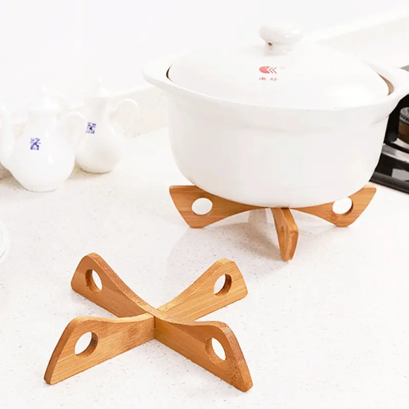 Kitchen Gadgets In Japan - Uchwyt na tacę krzyżową Drewniana zdejmowana