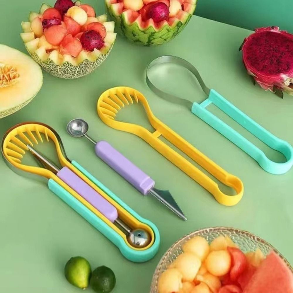 Kitchen Gadgets Peeler - Zestaw 3 w 1 do melona: