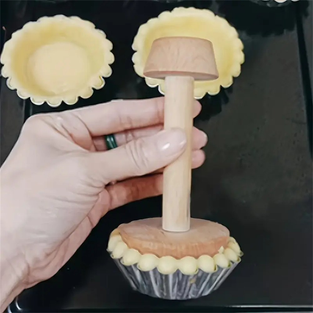 Kitchen Gadgets And Equipment - Premium Drewniana Forma do Tarty Jajecznej