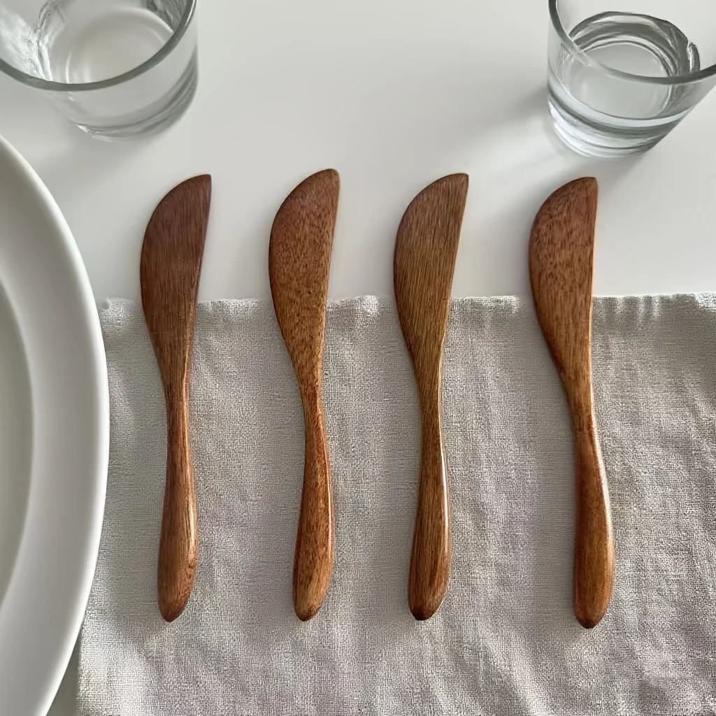 Kitchen Gadgets In Japan - 1 szt. Drewniany nóż do marmolady