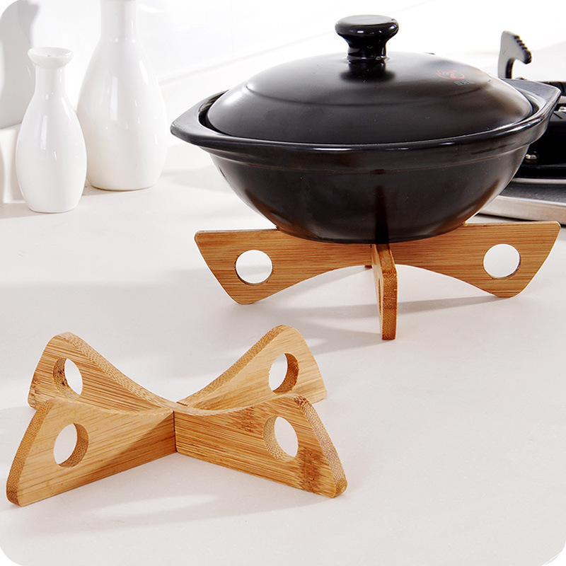 Kitchen Gadgets In Japan - Uchwyt na tacę krzyżową Drewniana zdejmowana