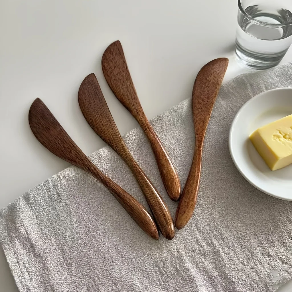 Kitchen Gadgets In Japan - 1 szt. Drewniany nóż do marmolady,