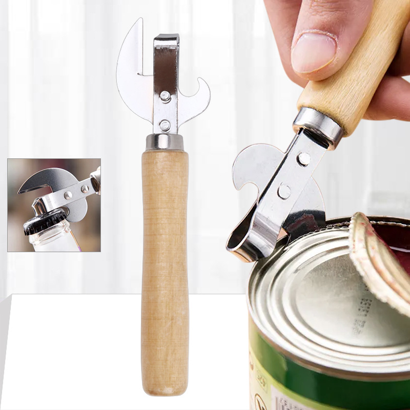 Kitchen Gadgets Must Have - Ręczny otwieracz do puszek Wielofunkcyjne urządzenie