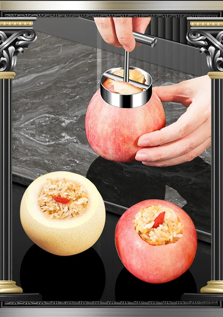 Wykrawacz do rdzeni owoców Jab – Apple Corer Slicer recenzja i cena