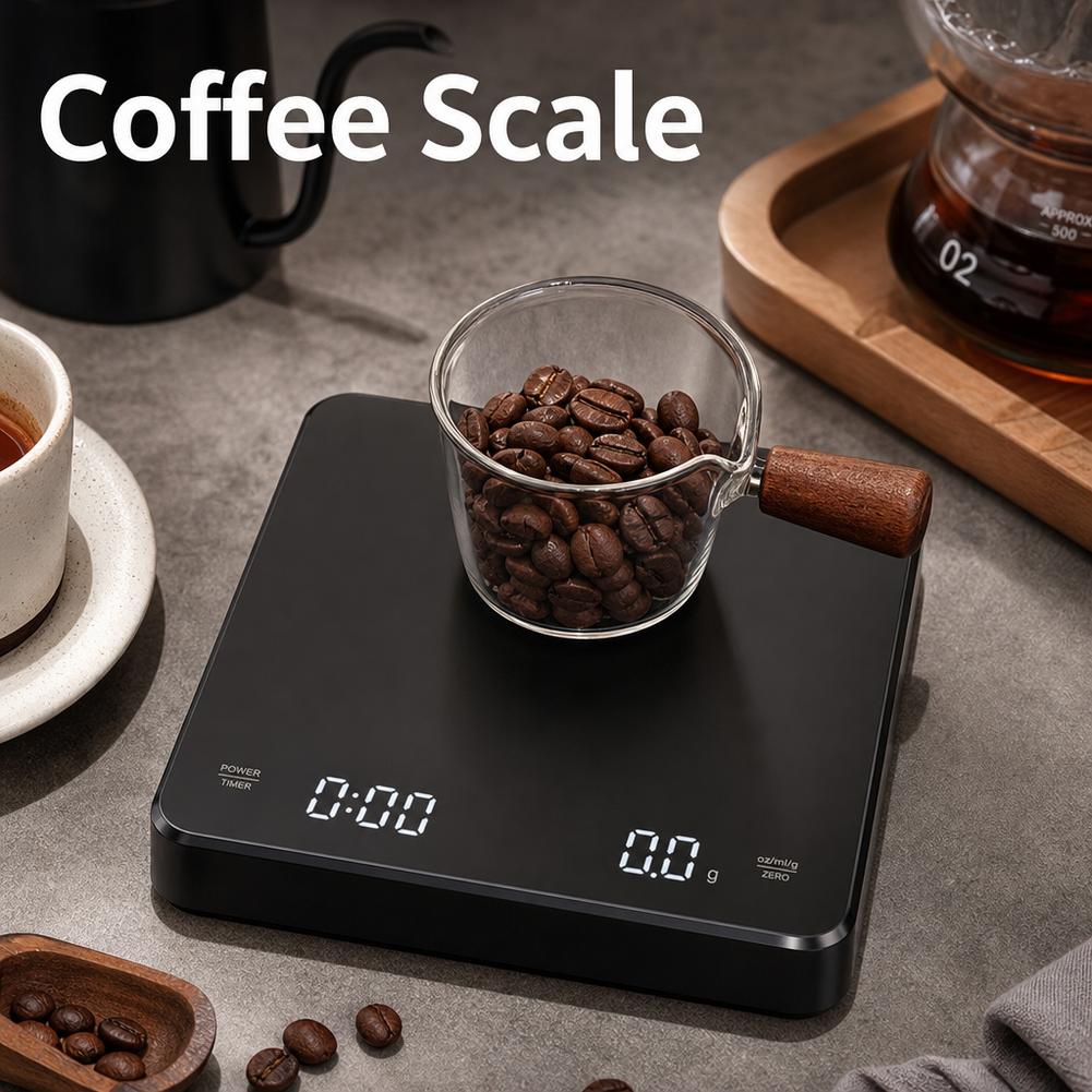 Cyfrowa waga do kawy USB z ekr – Kitchen Timer Digital recenzja i cena