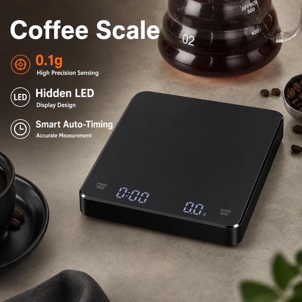 Cyfrowa waga do kawy USB z ekr – Kitchen Timer Digital recenzja i cena