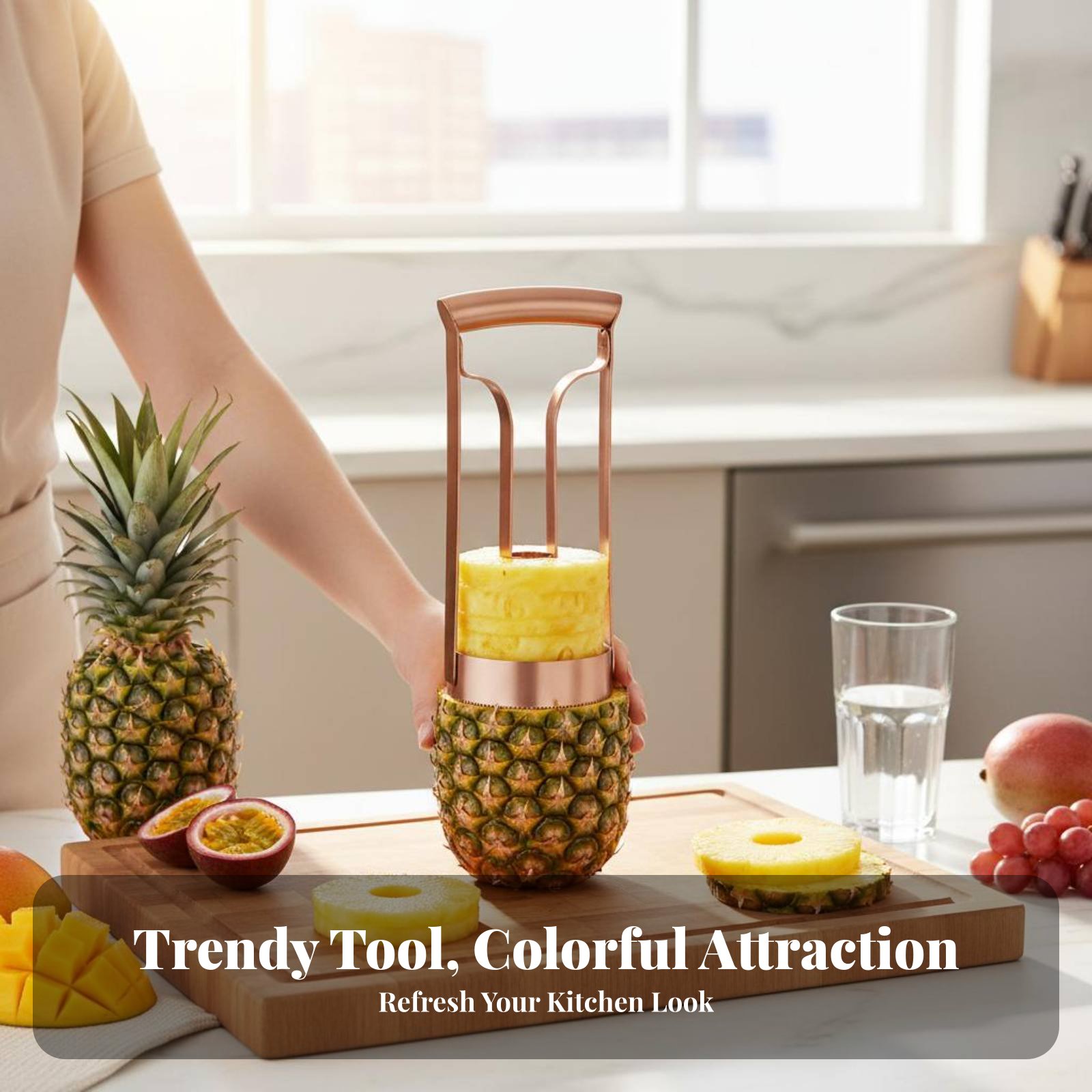 Narzędzie do krojenia ananasa  – Vegetable Kitchen Gadgets recenzja i cena