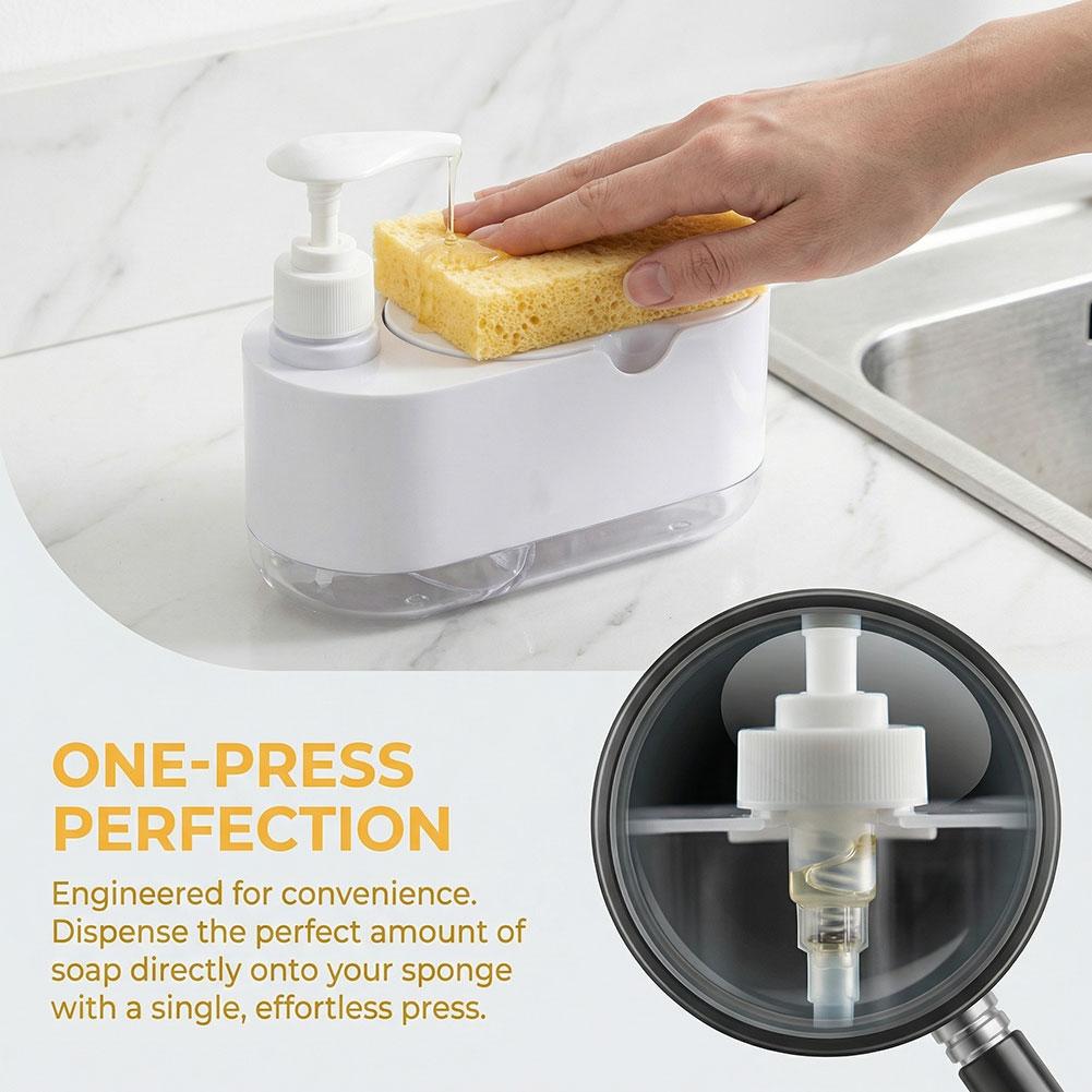 Automatyczny dozownik do płynu – Kitchen Gadgets Dispenser Brush Holder recenzja i cena