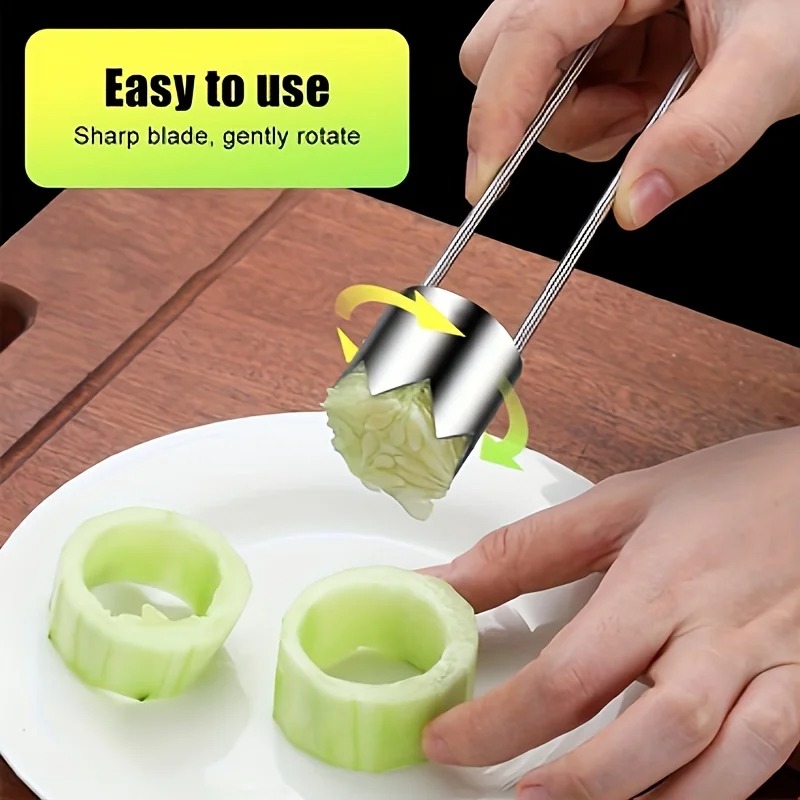 Zestaw 3 szt. nierdzewnych wyk – Apple Corer Slicer recenzja i cena