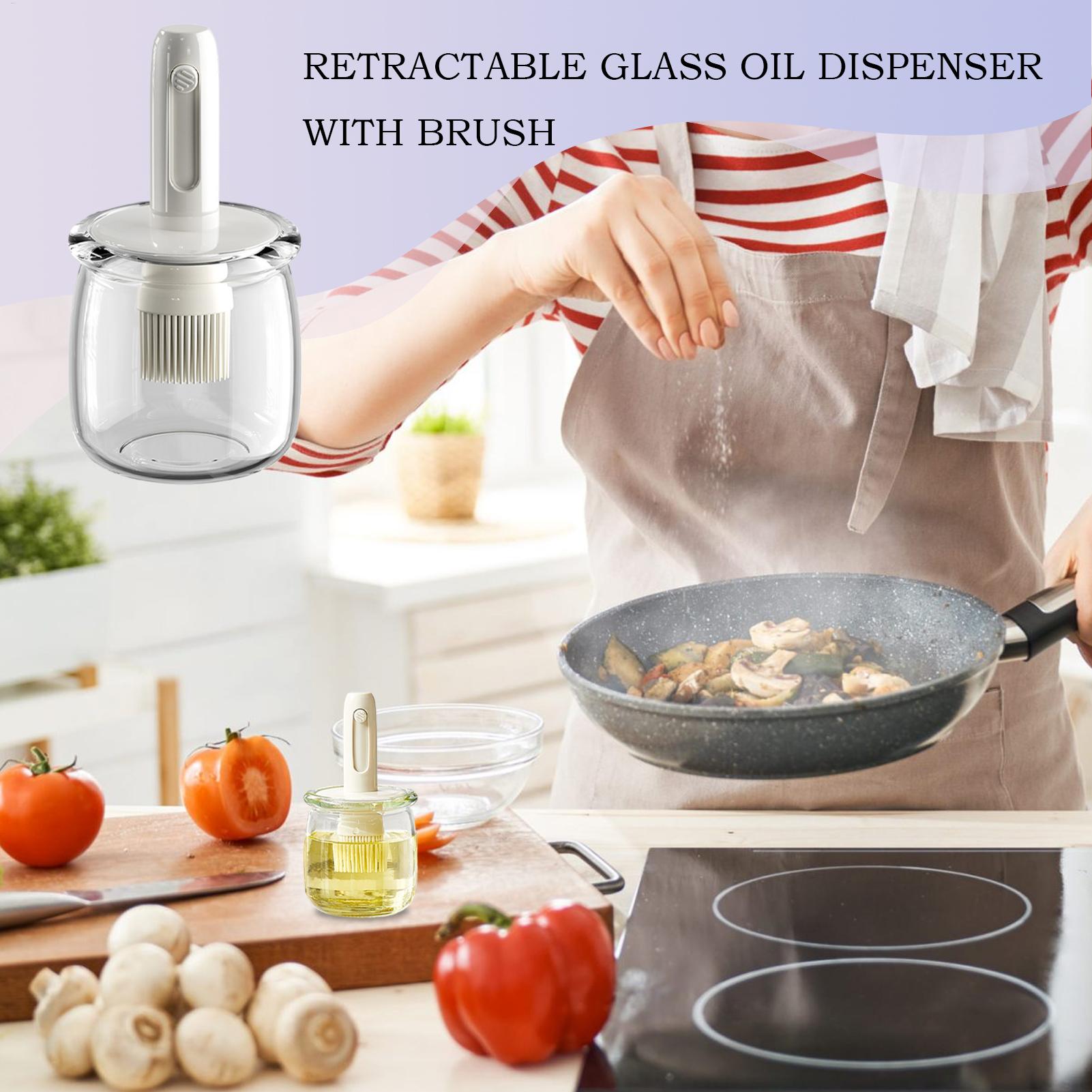 Dozownik do oleju do kuchni Le – Kitchen Gadgets Dispenser Brush Holder recenzja i cena