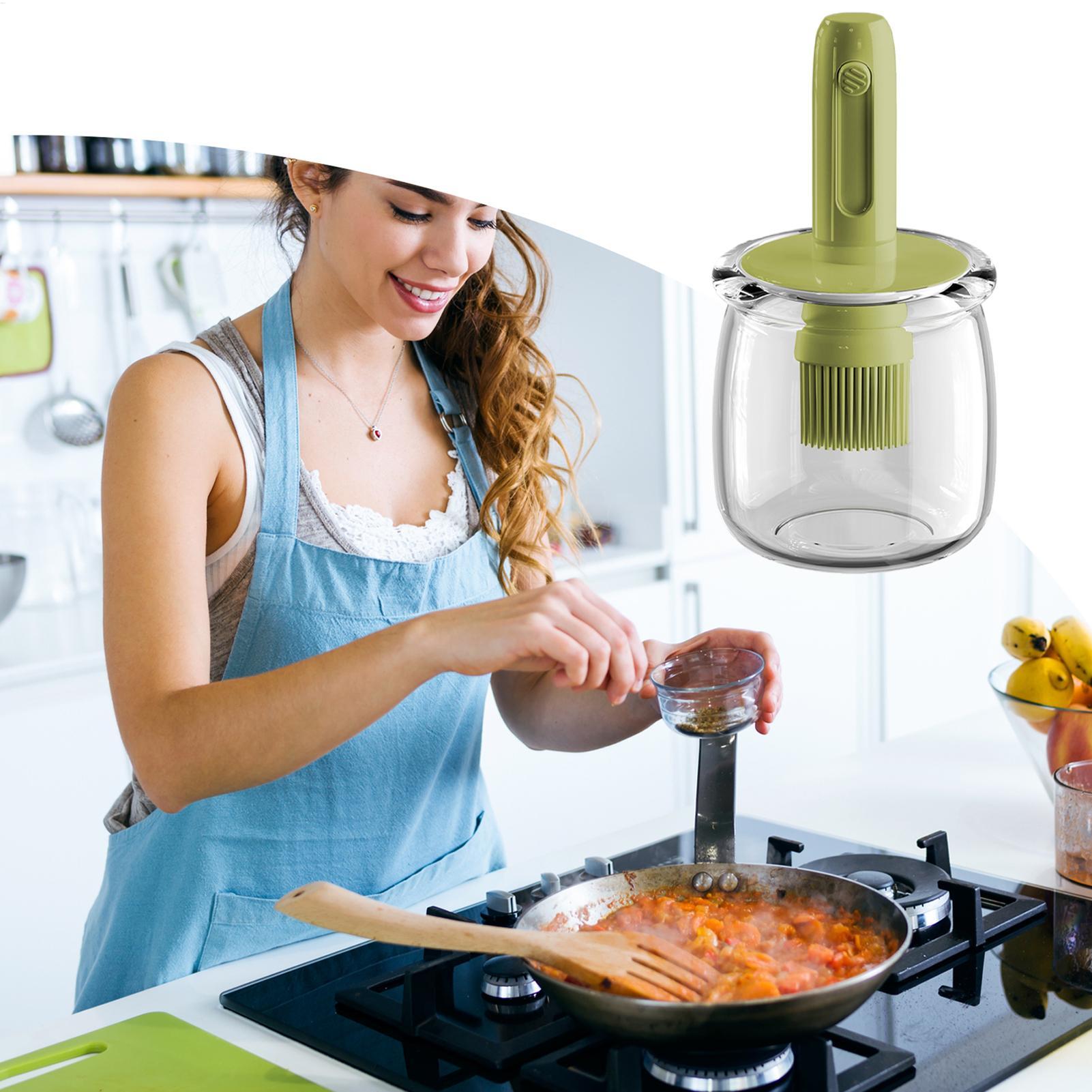 Dozownik do oleju do kuchni Le – Kitchen Gadgets Dispenser Brush Holder recenzja i cena