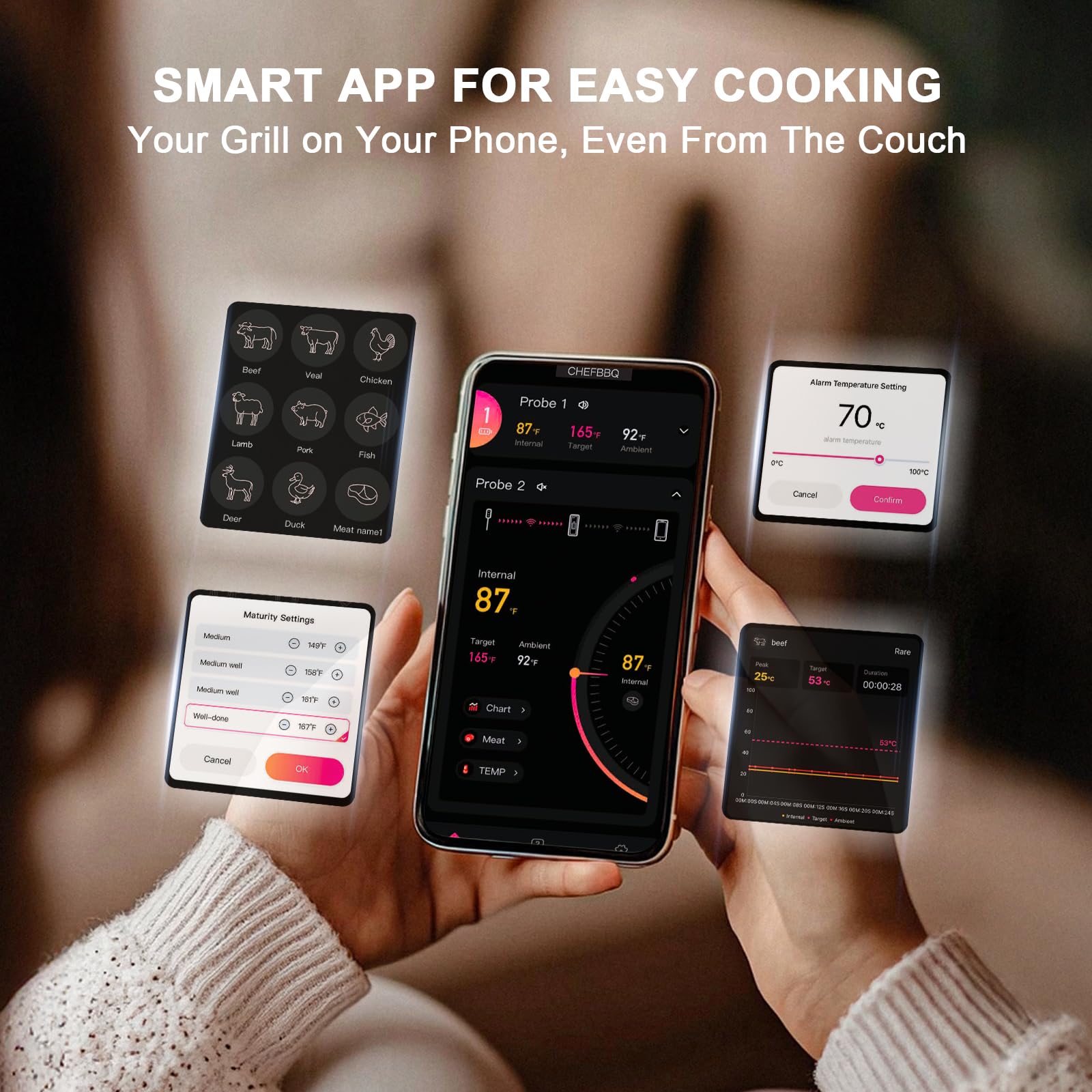 Bezprzewodowy termometr do mię – Kitchen Timer Digital recenzja i cena