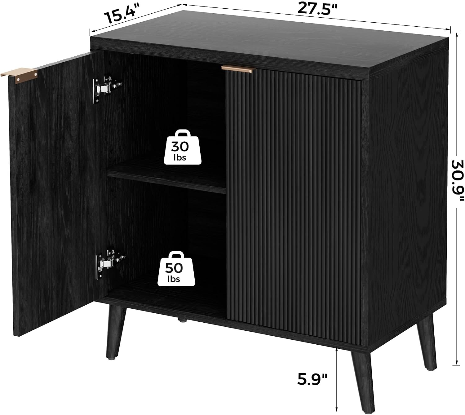 Szafka bufetowa z karbowaną ob – Kitchen Gadgets Organizer recenzja i cena