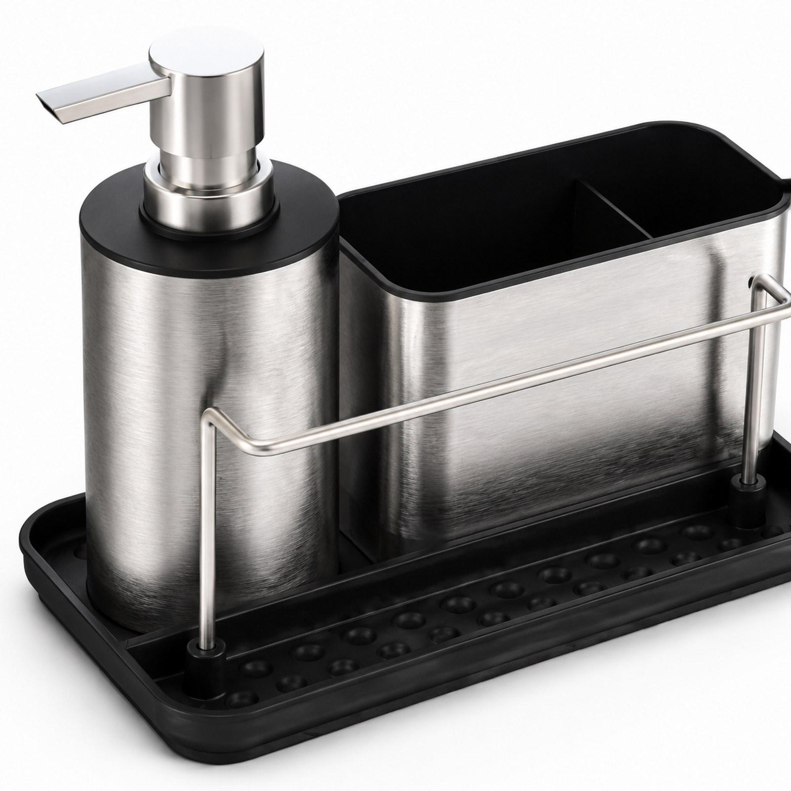Dozownik do mydła kuchennego z – Kitchen Gadgets Dispenser Brush Holder recenzja i cena