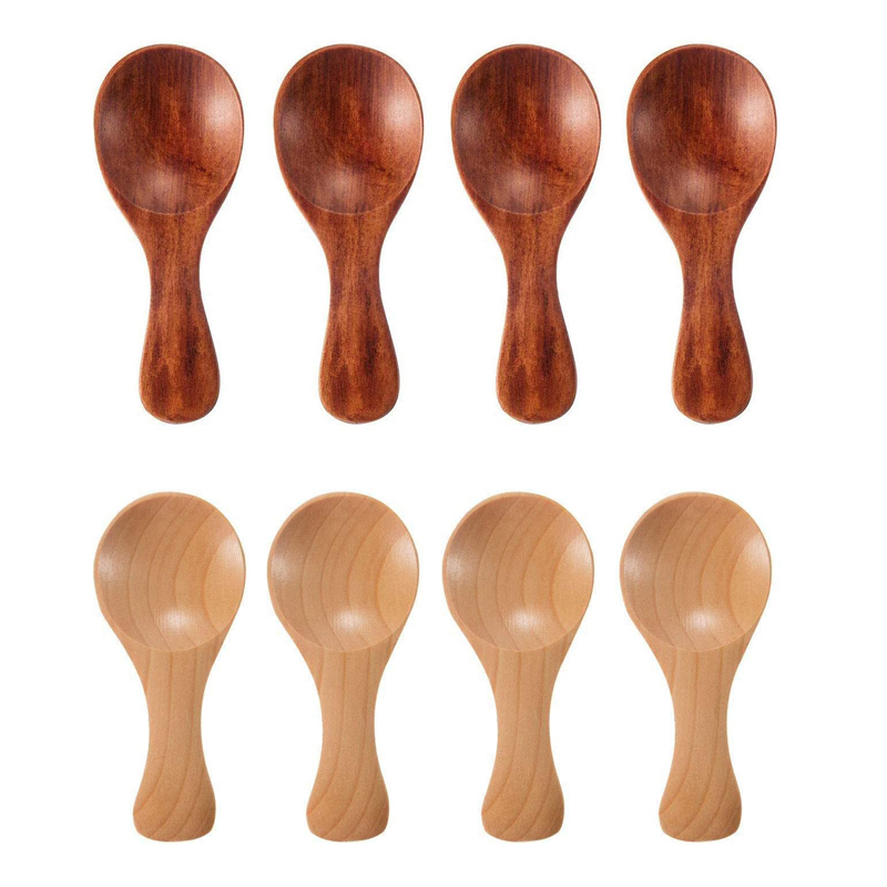 4Pcs Mini Drewniane Łyżki Mała – Kitchen Gadgets For Small Kitchens recenzja i cena