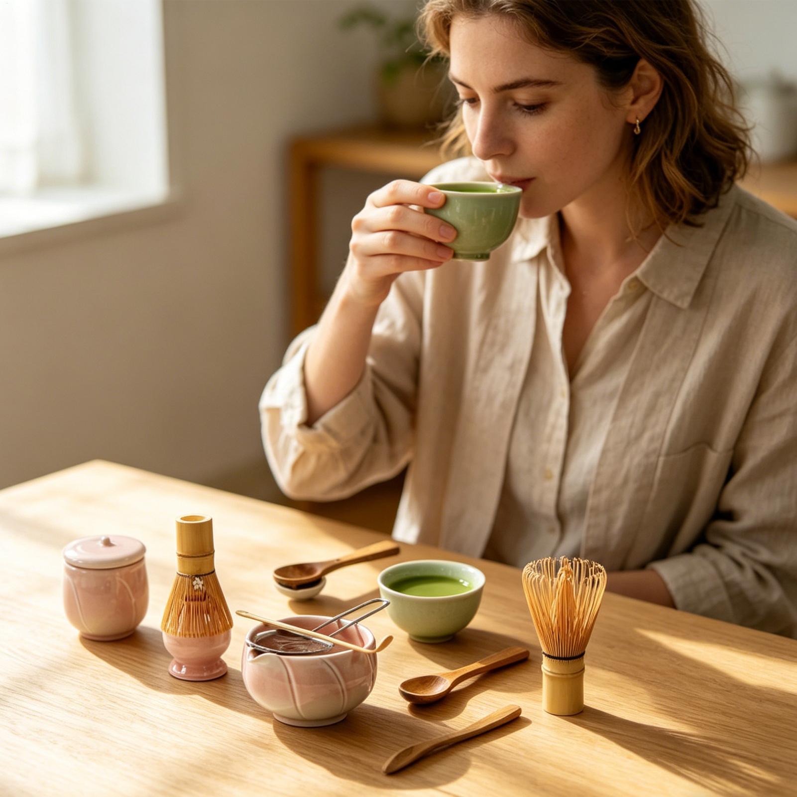 Zestaw do herbaty z ubijaczką, – Kitchen Gadgets For Women recenzja i cena