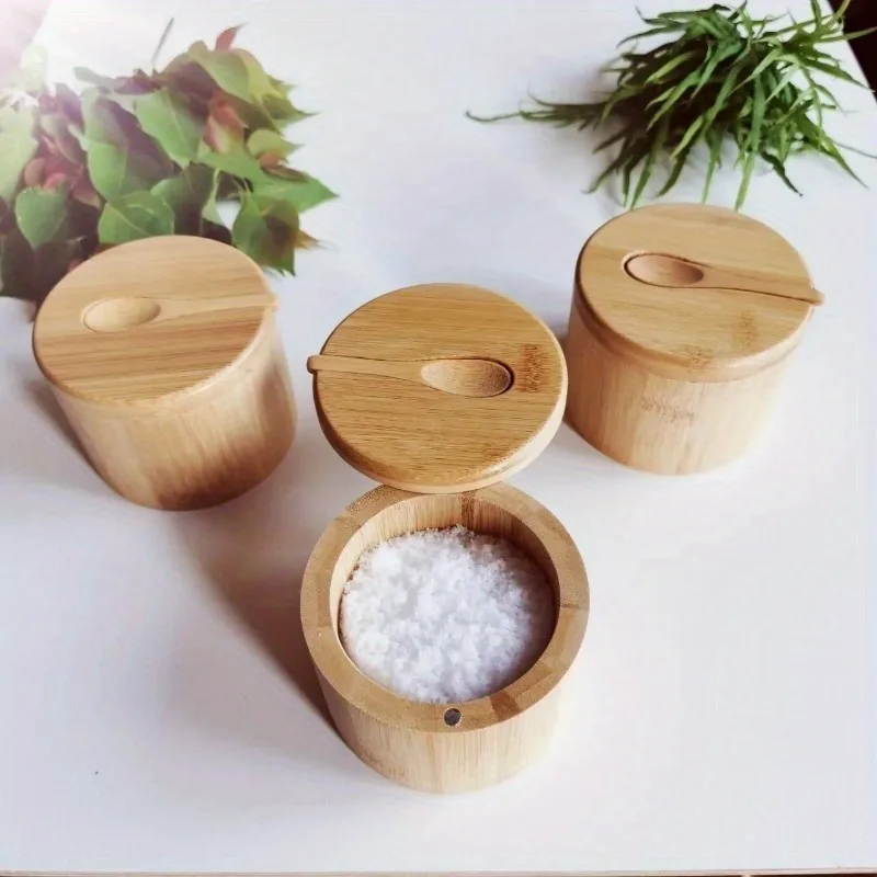 Zestaw bambusowych pojemników  – Kitchen Gadgets Organizer recenzja i cena