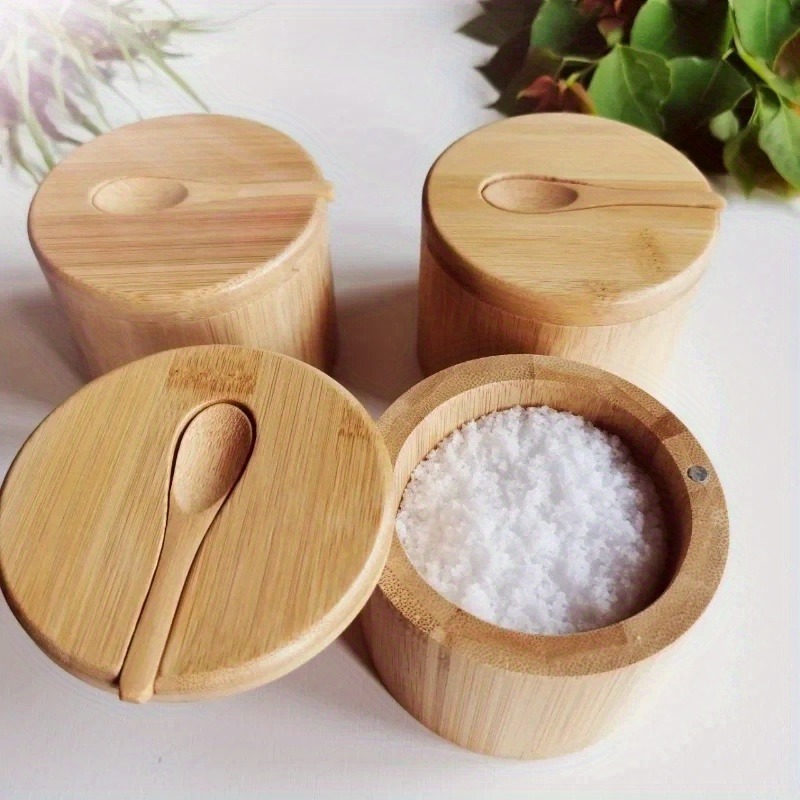 Zestaw bambusowych pojemników  – Kitchen Gadgets Organizer recenzja i cena