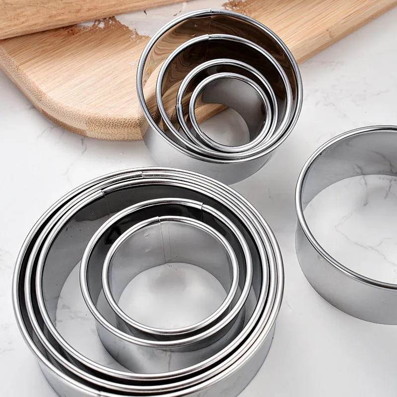5 SZT. Okrągłe foremki do cias – Kitchen Gadgets Cutting Tools recenzja i cena