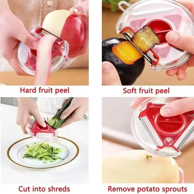 Zestaw Trójfunkcyjnych Obierak – Kitchen Gadgets Peeler recenzja i cena
