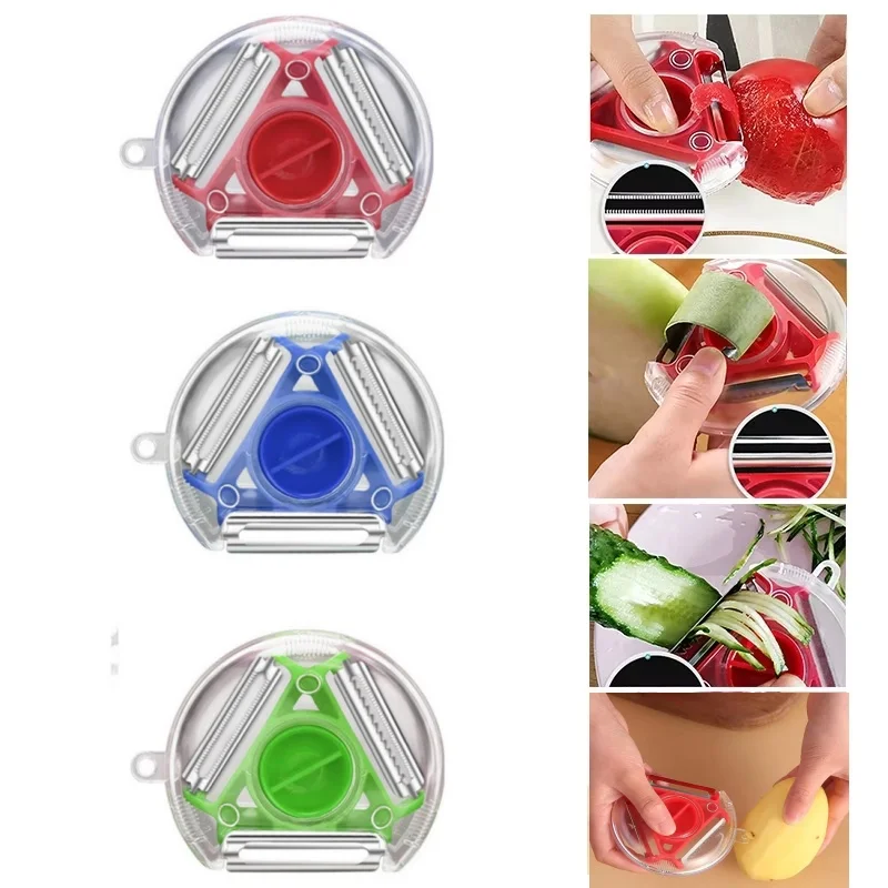 Zestaw Trójfunkcyjnych Obierak – Kitchen Gadgets Peeler recenzja i cena