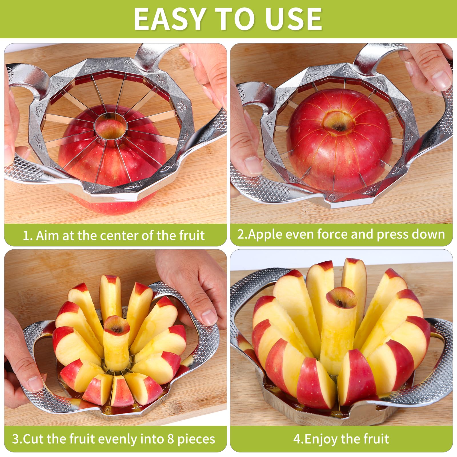 Wytrzymały i ostry nóż do owoc – Apple Corer Slicer recenzja i cena