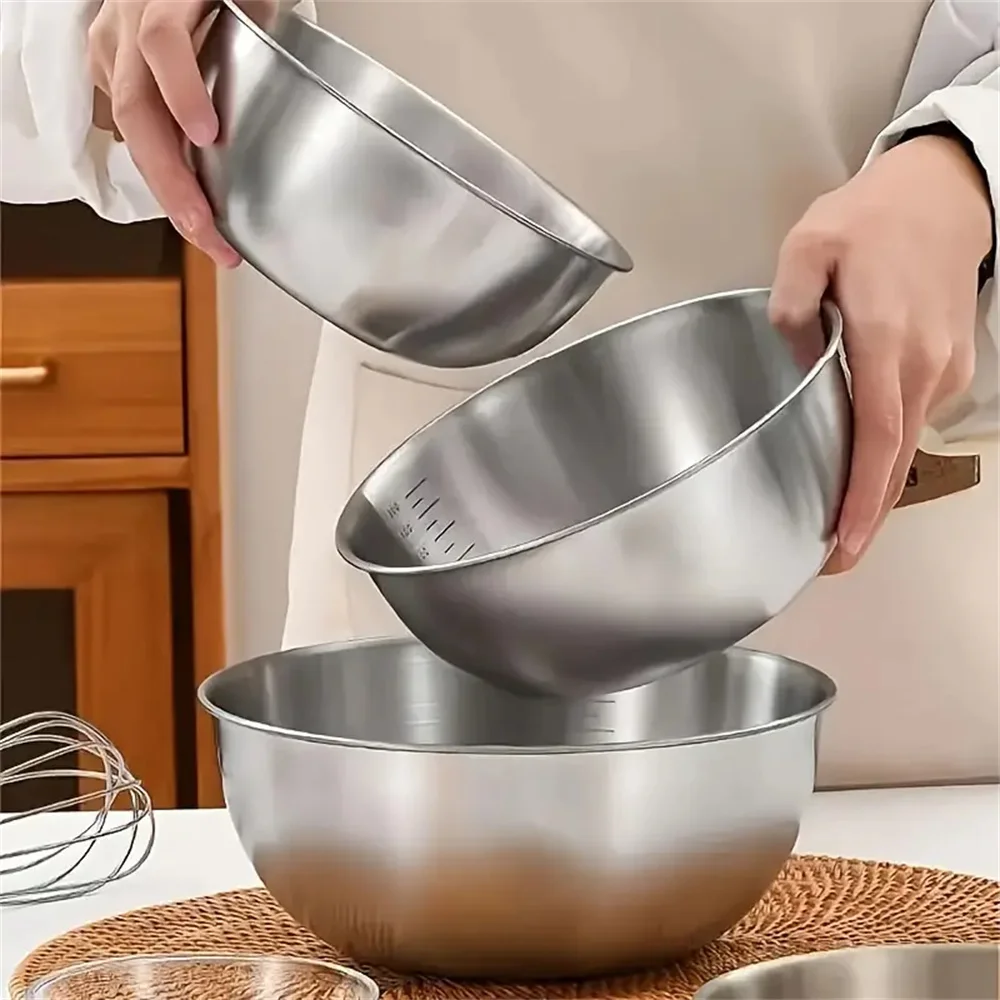 Zestaw 1-3 misek ze stali nier – Kitchen Gadgets Organizer recenzja i cena