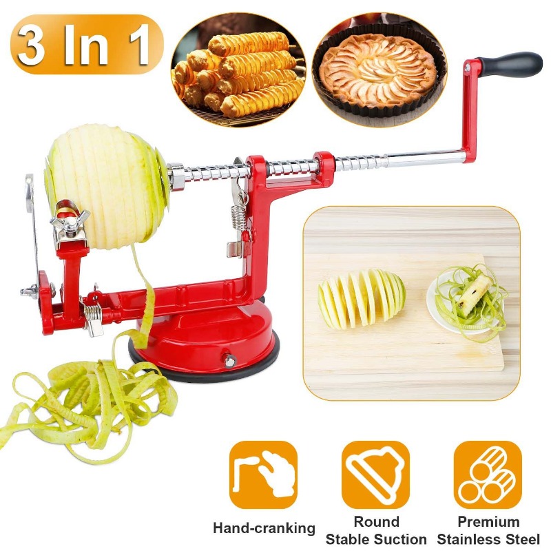 Obieraczka do jabłek 3 w 1 z r – Apple Corer Slicer recenzja i cena