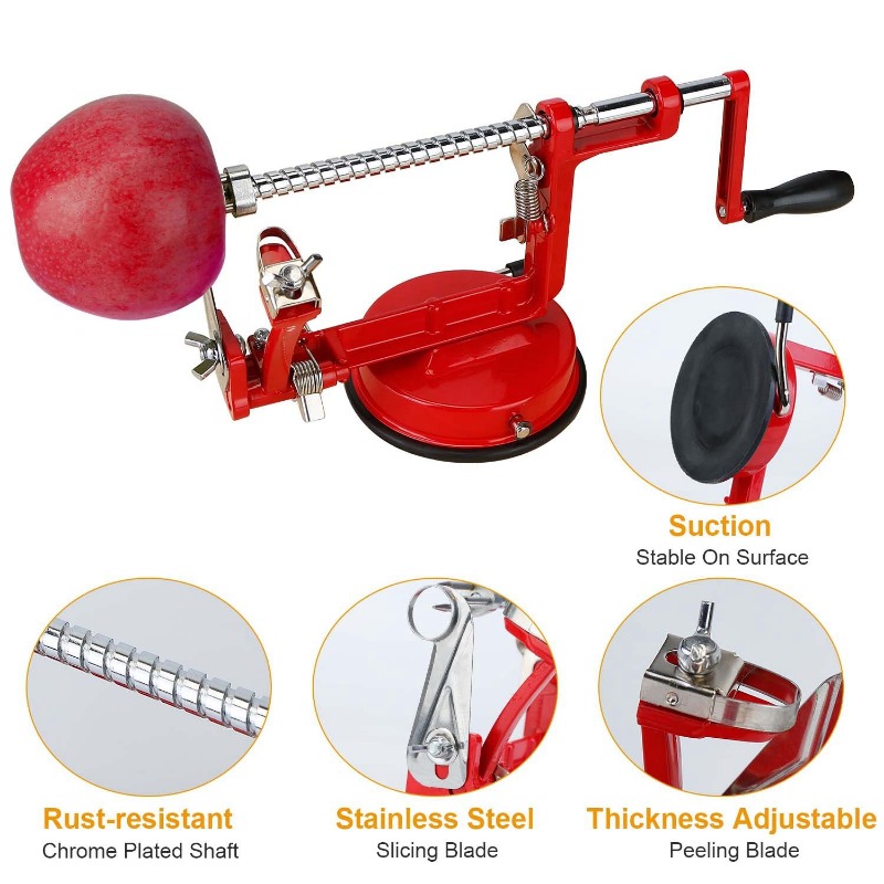 Obieraczka do jabłek 3 w 1 z r – Apple Corer Slicer recenzja i cena