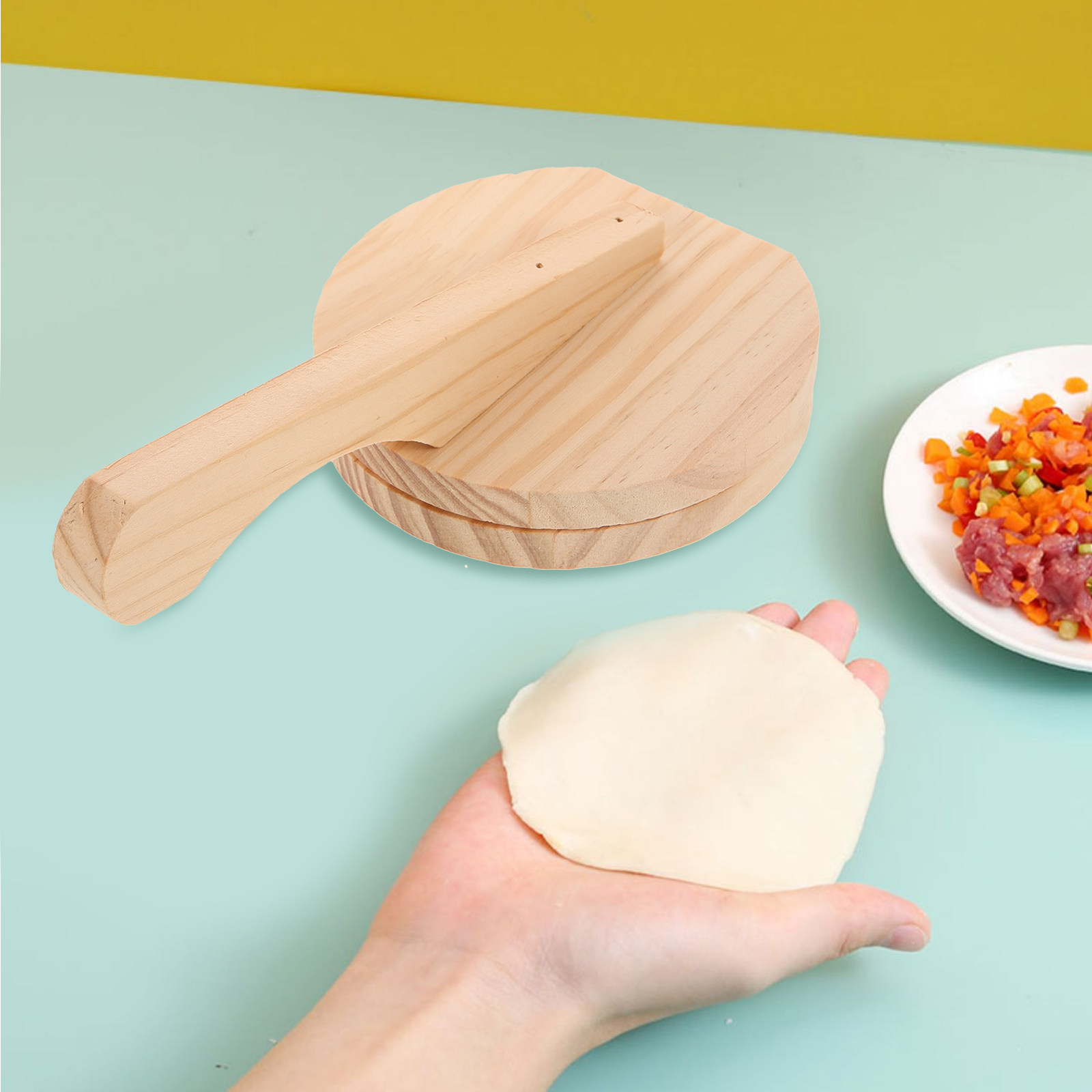 Drewniany praska do ciasta na  – Kitchen Gadgets Save Time recenzja i cena
