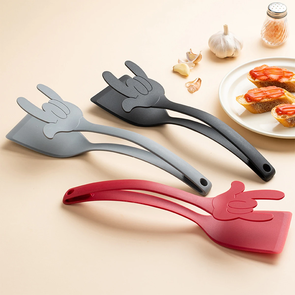 1/3Pcs Łopata Klips Silikonowy – Kitchen Gadgets Under 100 recenzja i cena