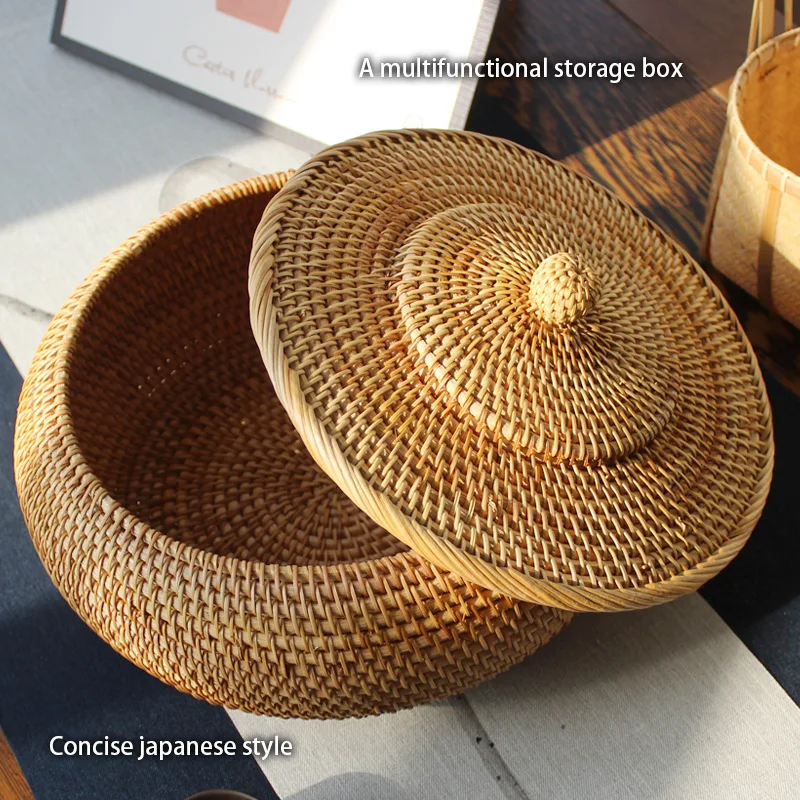 Ręcznie tkane rattanowe pudełk – Kitchen Gadgets In Japan recenzja i cena